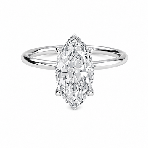 1.10ct 14K White Gold Diamond Ring Size 6.5