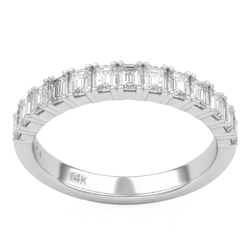 2.21ct 14K White Gold Diamond Ring Size 6.5 alternate