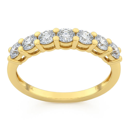 1.03ct 14K Yellow Gold Diamond Ring Size 6.5