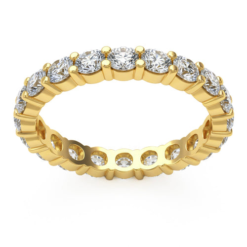 1.98ct 14K Yellow Gold Diamond Ring Size 6.5