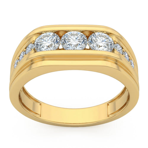 1.40ct 14K Yellow Gold Diamond Ring Size 6.5