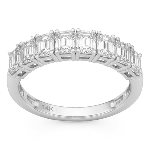 1.92ct 14K White Gold Diamond Ring Size 6.5
