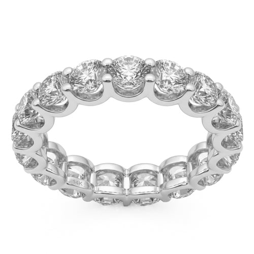 4.25ct 14K White Gold Diamond Ring Size 6.5
