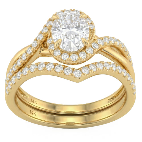 1.48ct 14K Yellow Gold Diamond Ring Size 6.5