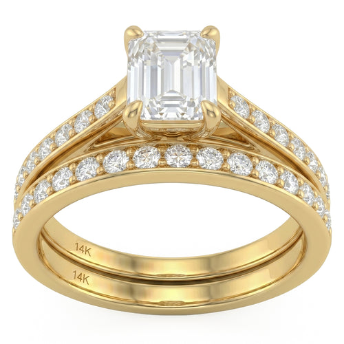 1.77ct 14K Yellow Gold Diamond Ring Size 6.5