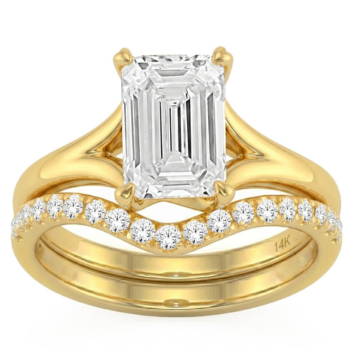 3.35ct 14K White Gold Diamond Ring Size 6.5