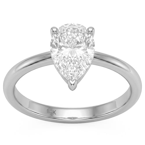 1.00ct 14K Yellow Gold Diamond Ring Size 6.5