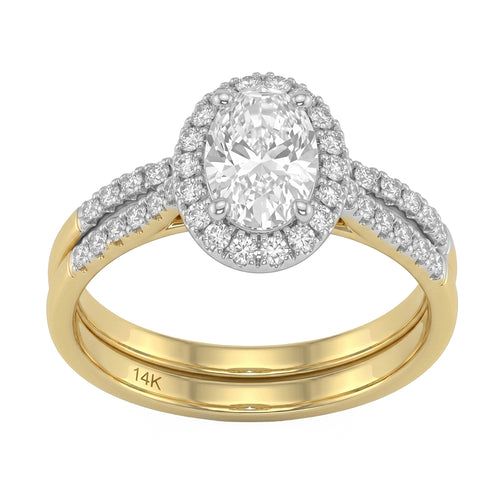 1.51ct 14K Yellow Gold Diamond Ring Size 6.5