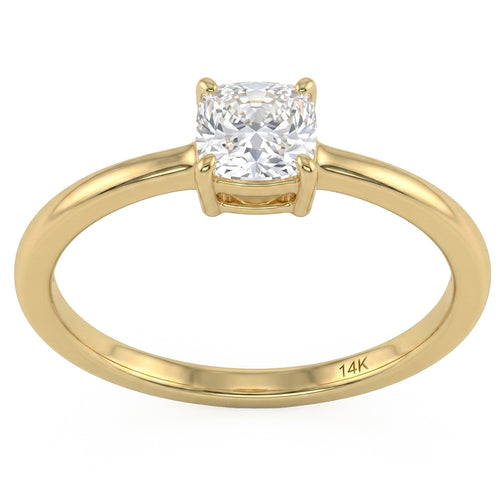 0.49ct 14K Yellow Gold Diamond Ring Size 6.5
