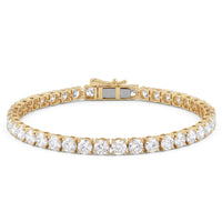 10.50ct 14K White Gold  Diamond Bracelet 7