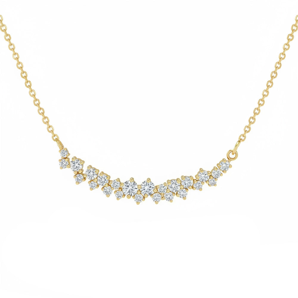 .50ct 14K Yellow Gold  Diamond Necklace 18