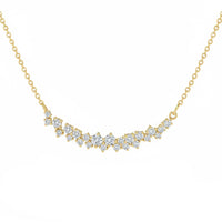 .50ct 14K Yellow Gold  Diamond Necklace 18