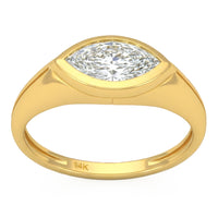 1.04ct 14K Yellow Gold  Diamond Ring Size 6.5