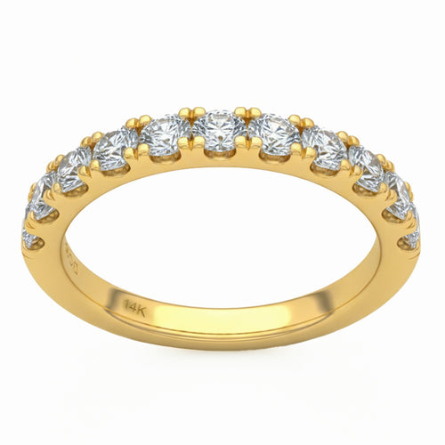 1.00ct 14K Yellow Gold  Diamond Ring Size 6.5 alternate