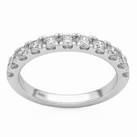 .99ct 14K White Gold  Diamond Ring Size 6.5
