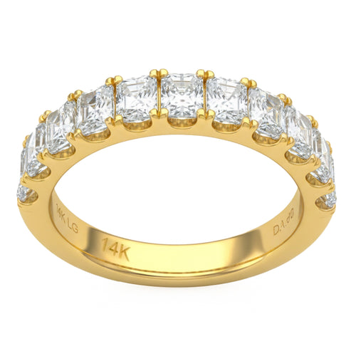 2.20ct 14K Yellow Gold  Diamond Ring Size 6.5 alternate