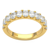 2.20ct 14K Yellow Gold  Diamond Ring Size 6.5