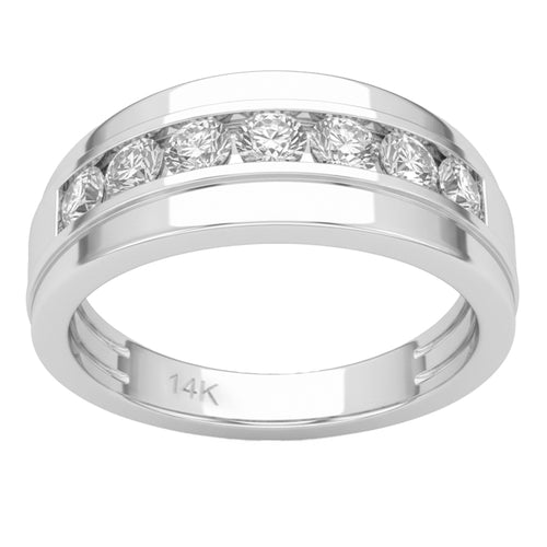 1.02ct 14K White Gold  Diamond Ring Size 6.5 alternate