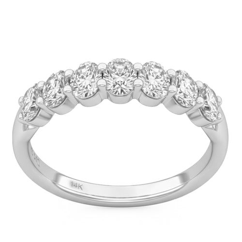 1.07ct 14K White Gold  Diamond Ring Size 6.5 alternate