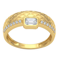 .49ct 14K Yellow Gold  Diamond Ring Size 6.5
