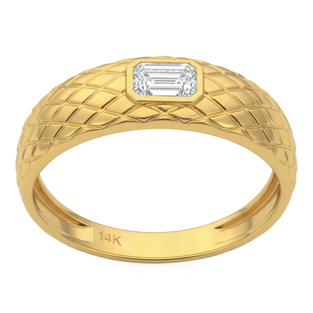 .50ct 14K Yellow Gold  Diamond Ring Size 6.5
