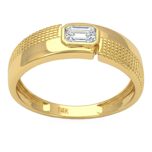 .49ct 14K Yellow Gold  Diamond Ring Size 6.5 alternate