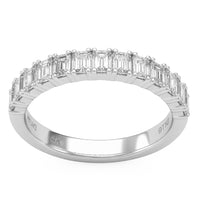 1.07ct 14K White Gold  Diamond Ring Size 6.5