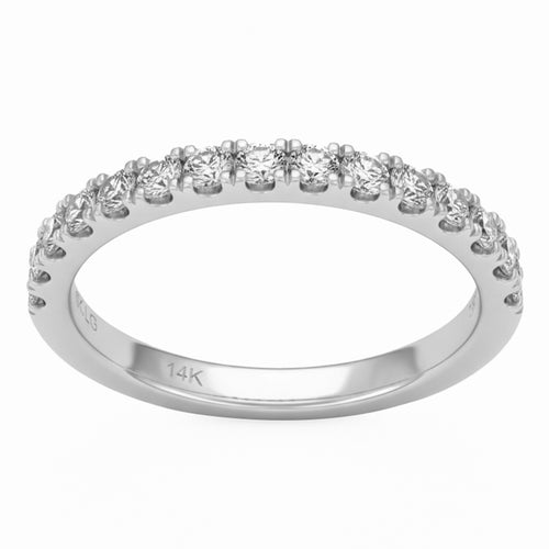 .48ct 14K White Gold  Diamond Ring Size 6.5 alternate