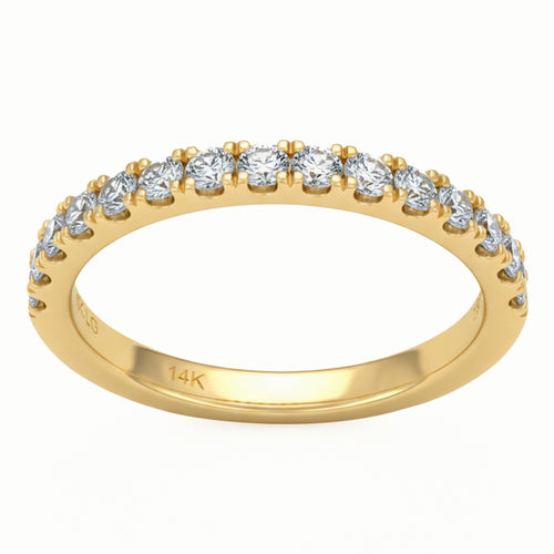 .49ct 14K Yellow Gold  Diamond Ring Size 6.5 alternate