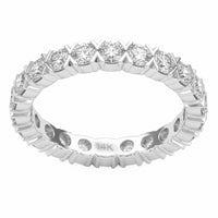 2.00ct 14K White Gold  Diamond Ring Size 6.5