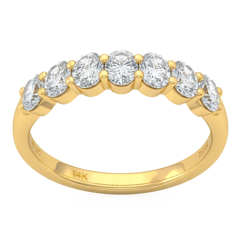 1.08ct 14K Yellow Gold  Diamond Ring Size 6.5