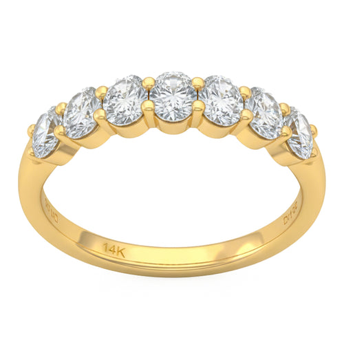 1.08ct 14K Yellow Gold  Diamond Ring Size 6.5 alternate