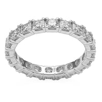 2.37ct 14K White Gold  Diamond Ring Size 6.5