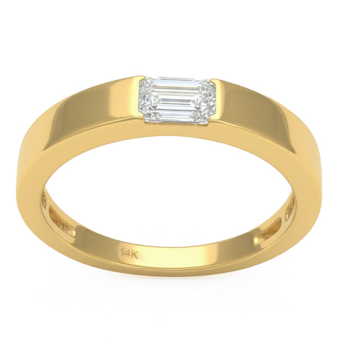.67ct 14K Yellow Gold  Diamond Ring Size 6.5 alternate