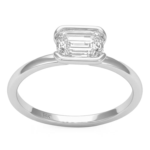 .94ct 14K White Gold  Diamond Ring Size 6.5 alternate