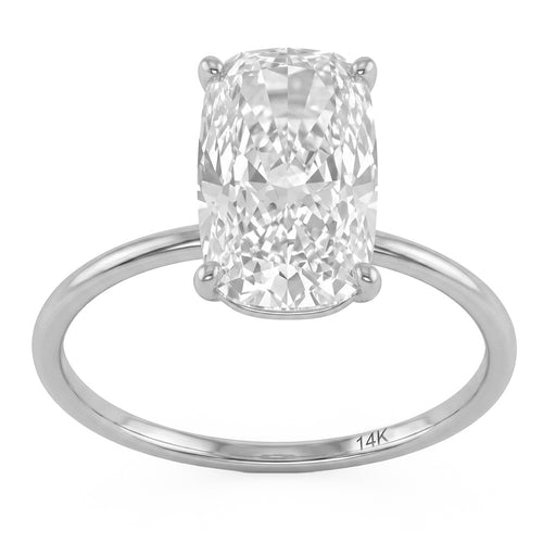 2.25ct 14K White Gold  Diamond Ring Size 6.5