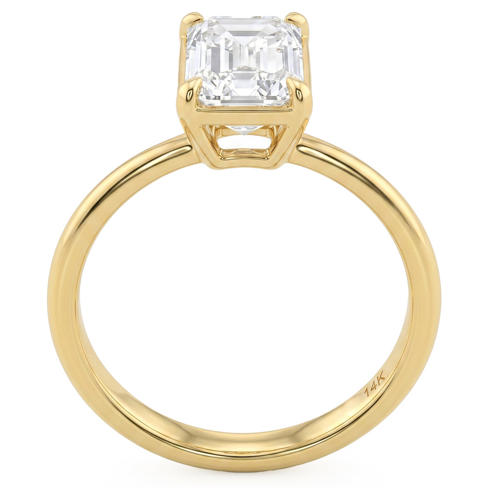 2.03ct 14K Yellow Gold  Diamond Ring Size 6.5