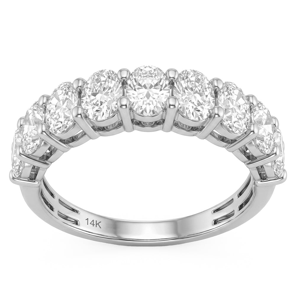 1.16ct 14K White Gold  Diamond Ring Size 6.5