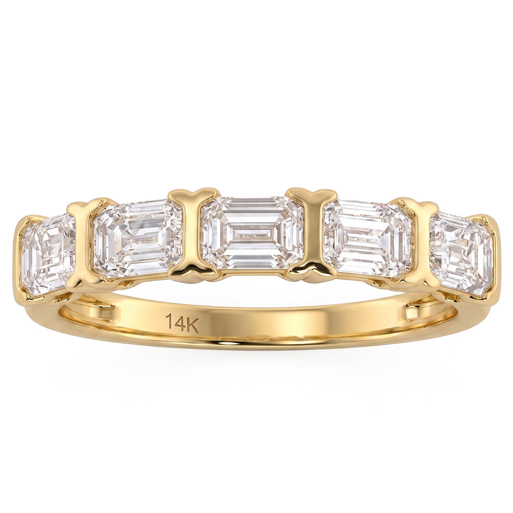 1.53ct 14K Yellow Gold  Diamond Ring Size 6.5