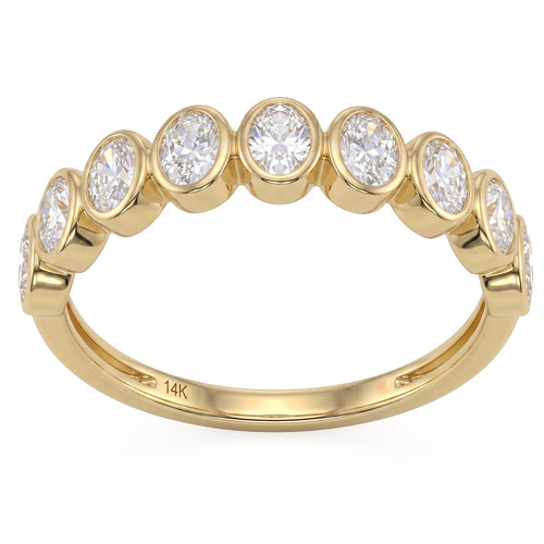 .81ct 14K Yellow Gold  Diamond Ring Size 6.5