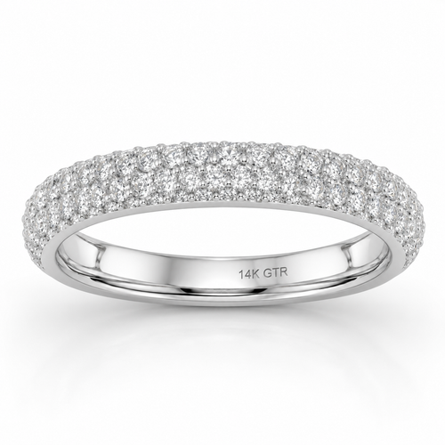 .25ct 14K White Gold  Diamond Ring Size 6.5