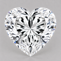 IGI Certified 1ct-10ct Heart Shape