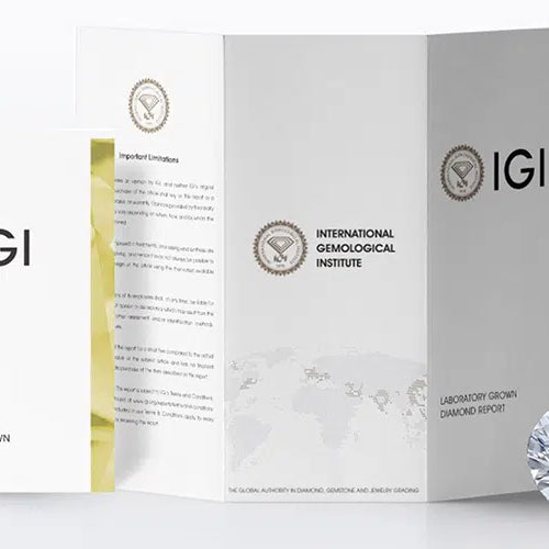 IGI Certified 1ct-10ct Asscher Cut alternate